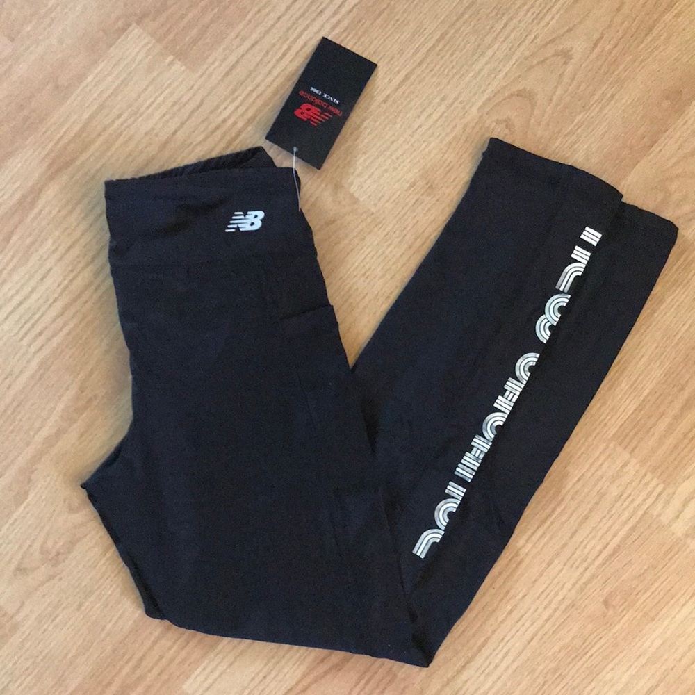 New Balance athletic leggings, big girls size 14/16
